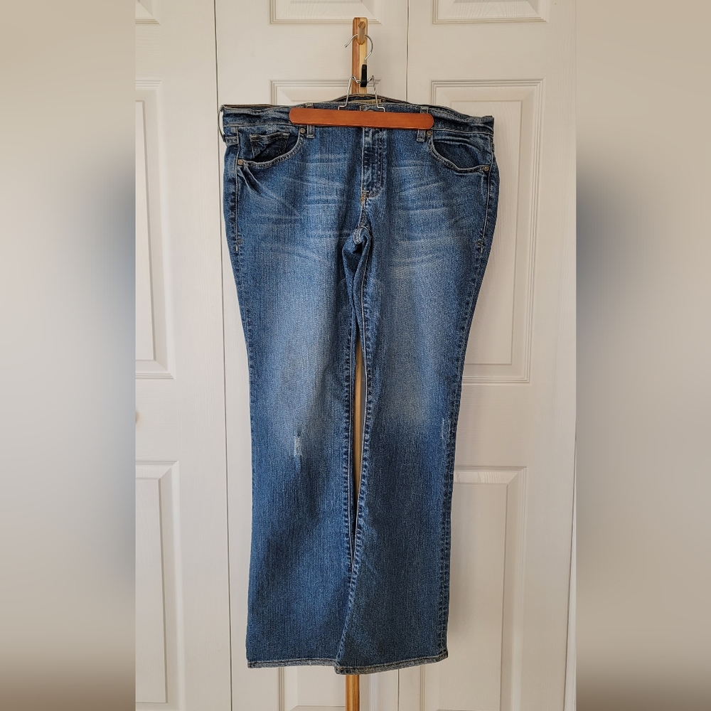 Old Navy Denim ultra low waist stretch boot cut